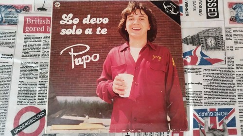 Pupo devo solo te lp - -,