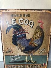 gallo rustico interno francese casa Le Coq tabella vintage Gallo design Gallo