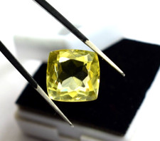 Anello in topazio giallo