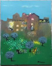 Manlio Bacosi, Opera Unica, Olio Su Tela, 50x40cm