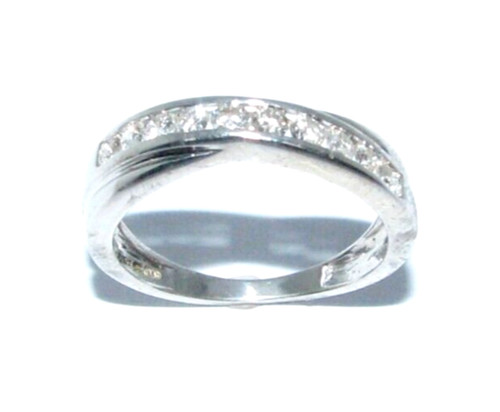 Anello eternity oro - oro, bianco