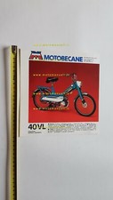 Motobecane 40 VL - 40 T depliant originale ITALIANO ciclomotori brochure
