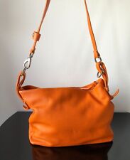 BORSA G&G MILANO - MADE IN ITALY - IN PELLE ARANCIONE