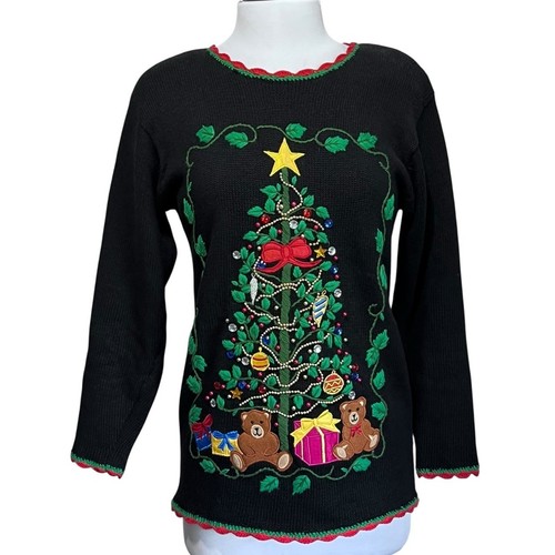 Maglione albero natale - albero,