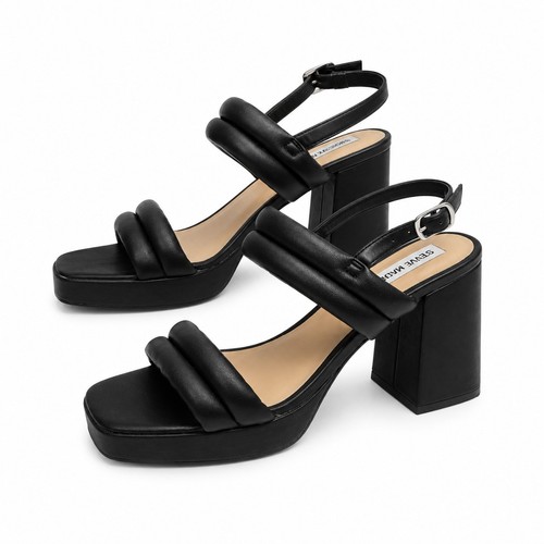 Steve madden ezra sandalo nero - steve,