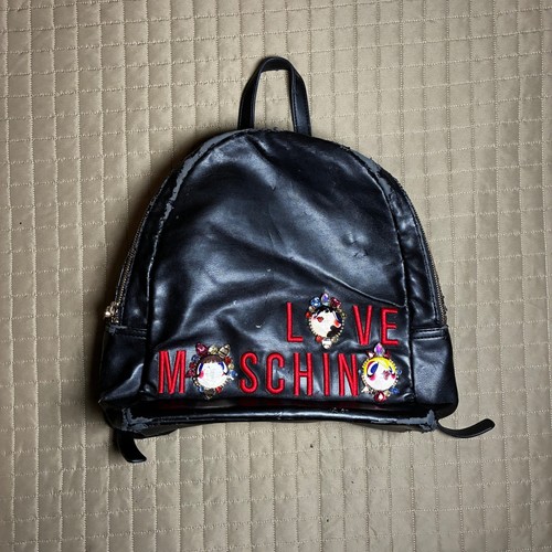 Love moschino black - black, faux