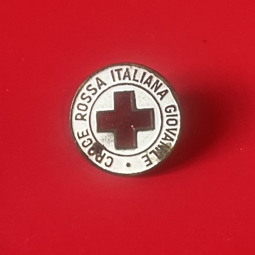 689 spilla croce rossa - -,