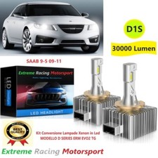 SAAB 9-5 09-11 KIT CONVERSIONE LED 4575 CPS ULTRAWHIT D1S 100W 30KLM CANBUS