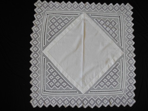 Antique vtg white linen - antique/vtg, deep