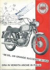 Gilera 98 SS - Volantino