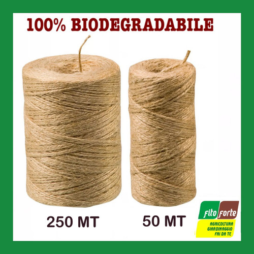 Filo fibra iuta - di, stocker