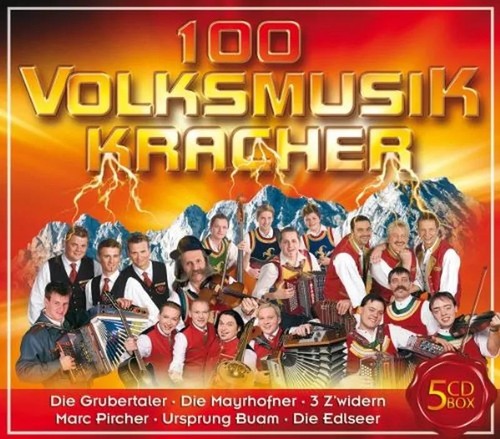 100 volksmusikkracher box - 5, cd