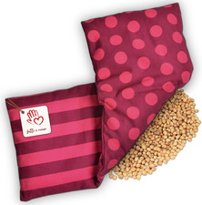 Cuscino Termico Con Noccioli Di Ciliegio per Microonde O Forno | per Lenire Il D