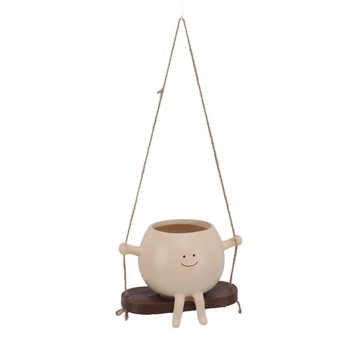 Fioriera faccia dondolo - faccia, vaso