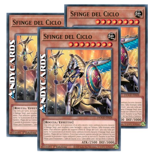 Sfinge del ciclo - sfinge, 3x