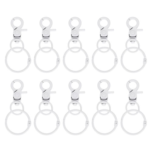 10pcs ganci sgancio rapido - 10pcs,