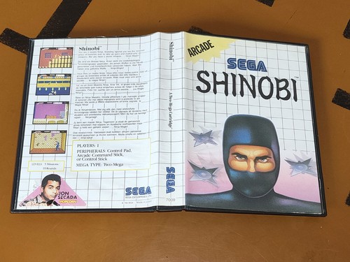 Sega master system shinobi - master,