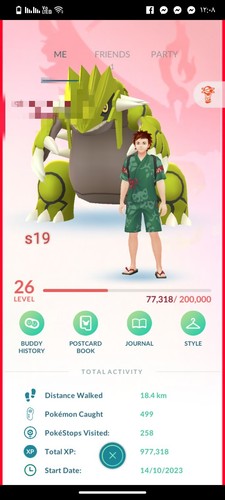 Groudon shiny falink - shiny✨,