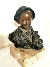 Scugnizzo in bronzo dorato