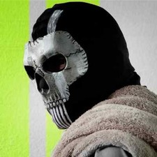 Maschera Fantasma V2 - Operador MW2 COD Cosplay Teschio Tattico Maschera Completa NUOVO