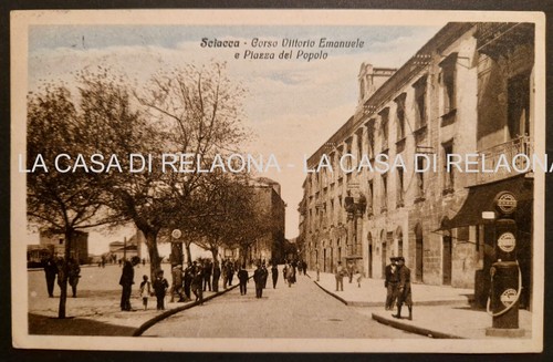 Cartolina sciacca corso - corso, v