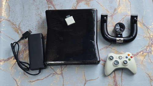 Microsoft xbox 360 slim - microsoft, glossy