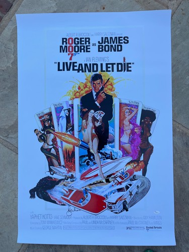 Roger moore signed - roger,