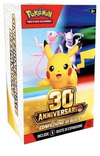 Pokemon anniversario bundle - 30,