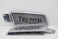 Coppia Loghi Serbatoio Originali Triumph Trident T150V