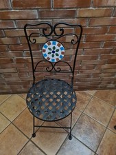 2 Sedie da giardino in ferro