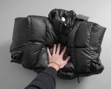 Piumino invernale nuovo Jack Wolfskin antivento impermeabile con cappuccio caldo