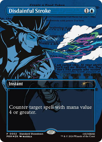 Mtg disdainful stroke - -,
