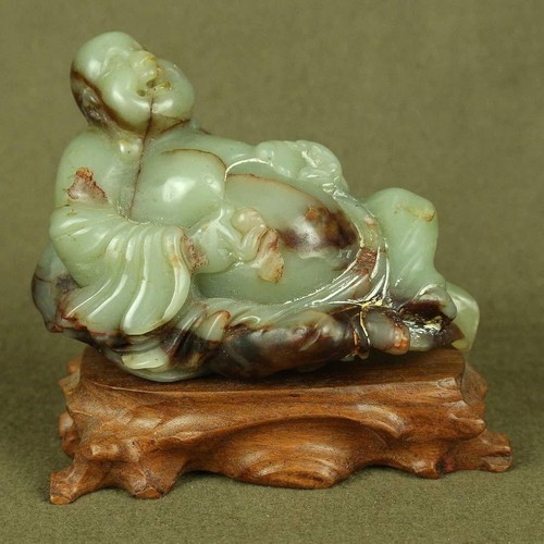 Antica statua buddha ventre - antica,