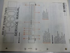 Manuale di servizio YAMAHA