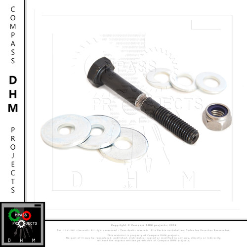 Hobbed bolt black nut - hobbed,