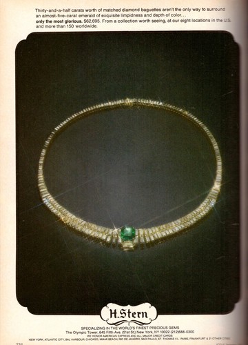 1983 stern diamond - h., emerald