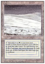 MTG Tundra Inglese NM Normale