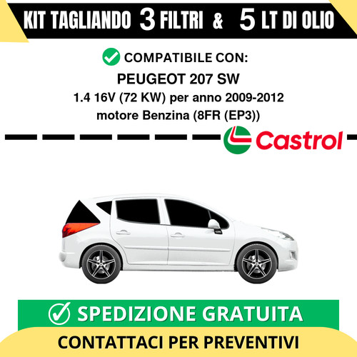 Tagliando per peugeot 207 - tagliando,