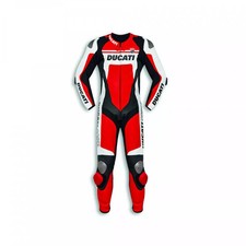 Ducati pelle tuta moto uomo