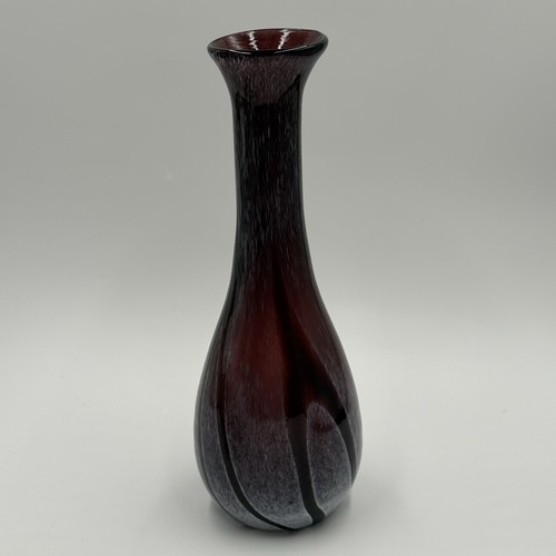 Vaso ametista viola con - , vetro