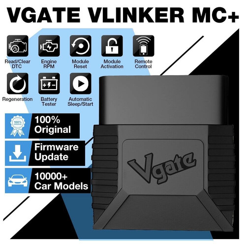 Vgate vlinker elm327 bt4 0 - mc+, bt4.0