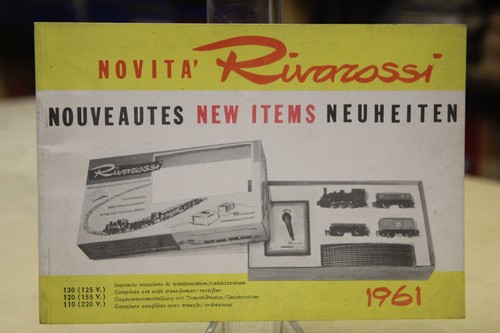 Catalogo rivarossi 1961 treno - 1961,