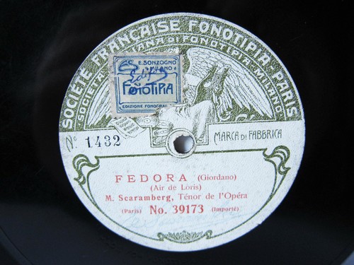 78rpm emile scaramberg - 78rpm, tenor