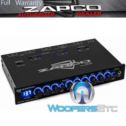 Zapco asp equalizzatore - asp-q3, eq