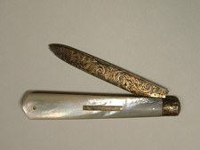 Coltello da frutta vittoriano