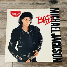 Michael Jackson - Bad (LP, Album, Gat, Europa 1987)
