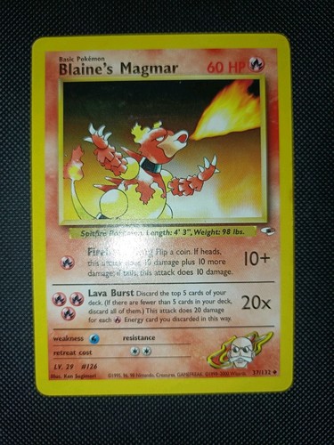 Lotto carte pokemon blaine - lotto,