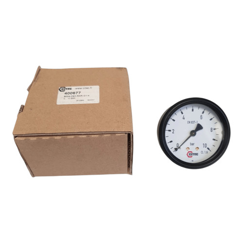 Citec 400677 manometro 10bar - 400677, 0-10bar
