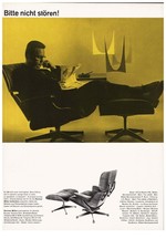 Poster poltrona Eames moderna