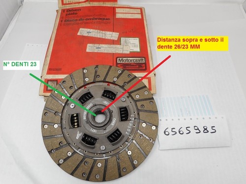 Disco frizione motore ford - frizione,